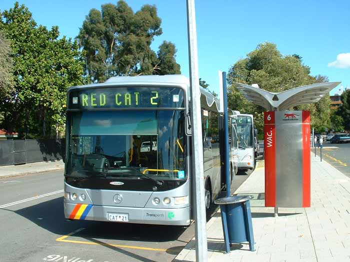 Transperth CAT Mercedes OC500LE Volgren 21